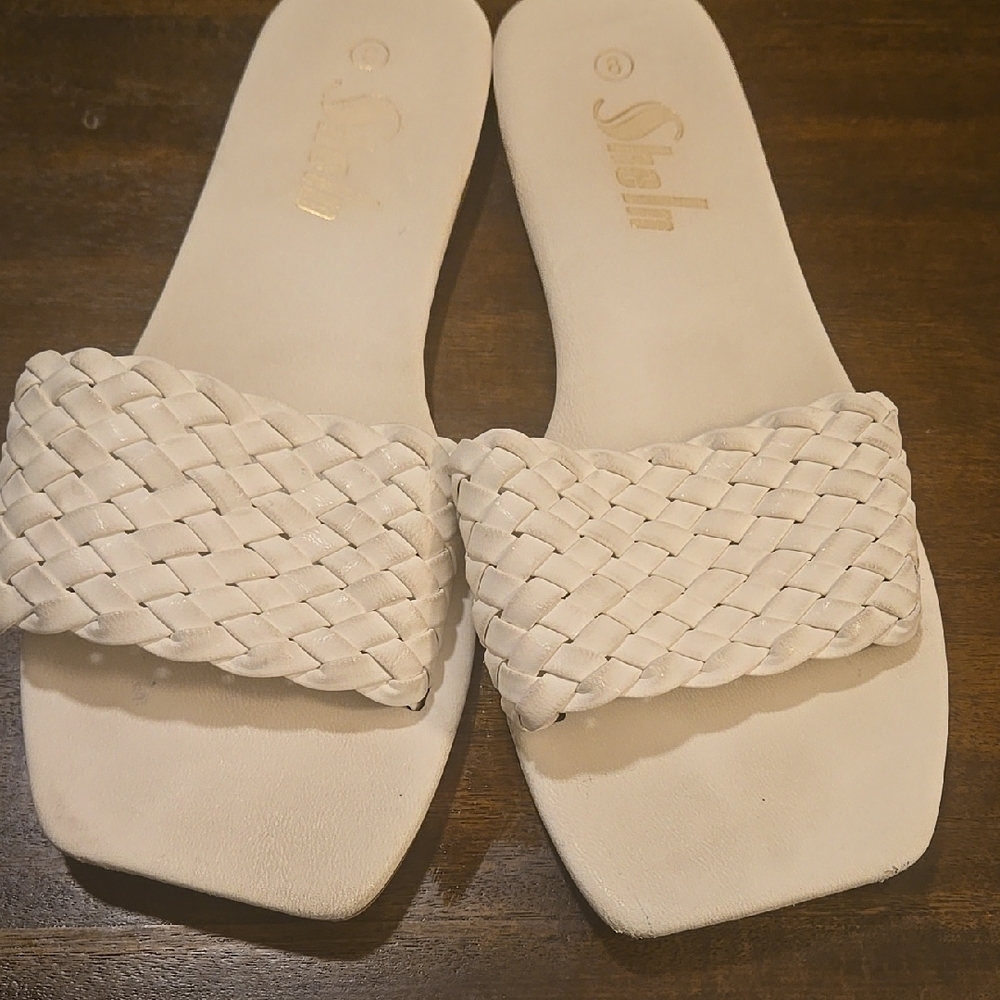 Shein Women's Woven Slide Sandals